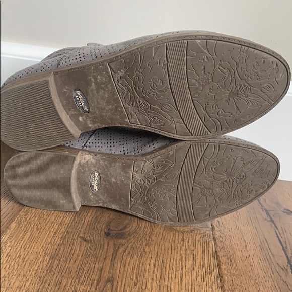 Dr. Scholl's Gray Ankle Booties with Perforated Design - Picture 6 of 6